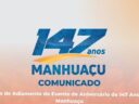 Prefeitura cancela festa de aniversário dos 147 anos de Manhuaçu