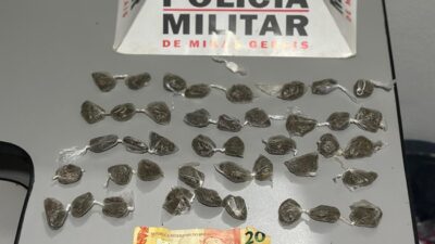 PM apreende adolescente por tráfico de drogas em Matipó